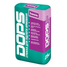 Dops Basis Стяжка для підлоги армована (10-100 мм), 25кг