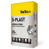 VarTex S-PLAST Клеюча суміш для теплоізоляції фасадів (приклеювання пінопласту), 25 кг