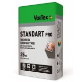 Vartex STANDART Pro Посилений клей для керамічної плитки з низьким водопоглинанням 25кг