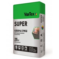 VarTex SUPER Універсальний еластичний клей для плитки, керамограніту та каменю 25кг